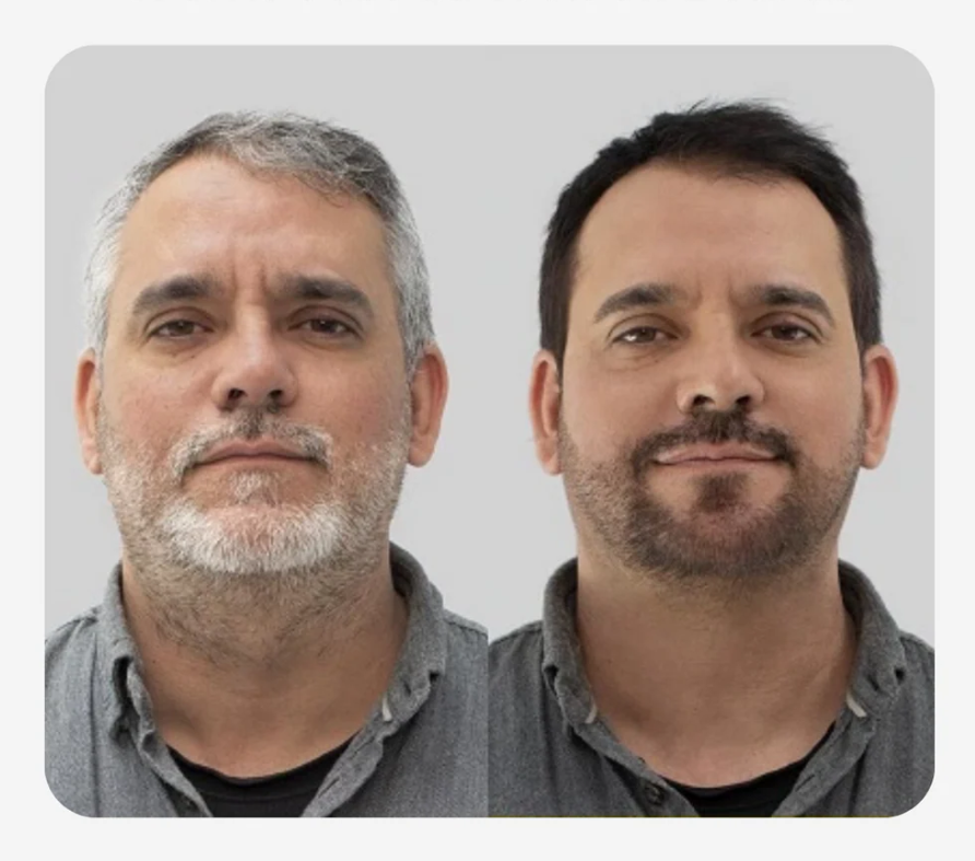 Shampoing colorant instantané